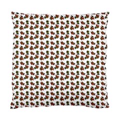 Cute Deer Pattern White Standard Cushion Case (one Side) by snowwhitegirl