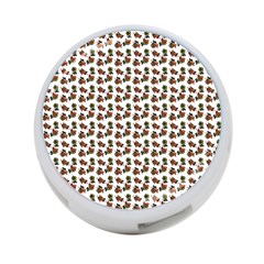 Cute Deer Pattern White 4-port Usb Hub (one Side) by snowwhitegirl