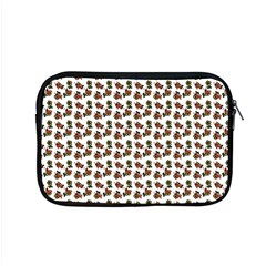 Cute Deer Pattern White Apple Macbook Pro 15  Zipper Case by snowwhitegirl