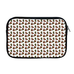 Cute Deer Pattern White Apple Macbook Pro 17  Zipper Case by snowwhitegirl