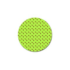 Kawaii Cute Deer Green Golf Ball Marker (10 Pack) by snowwhitegirl