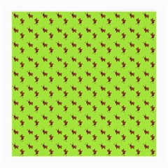 Kawaii Cute Deer Green Medium Glasses Cloth by snowwhitegirl