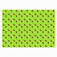 Kawaii Cute Deer Green Large Glasses Cloth by snowwhitegirl