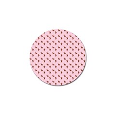 Kawaii Cute Deer Pink Golf Ball Marker (10 Pack) by snowwhitegirl