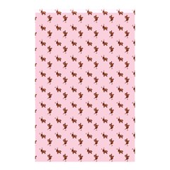 Kawaii Cute Deer Pink Shower Curtain 48  X 72  (small) 