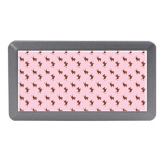 Kawaii Cute Deer Pink Memory Card Reader (mini) by snowwhitegirl