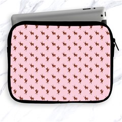 Kawaii Cute Deer Pink Apple Ipad 2/3/4 Zipper Cases by snowwhitegirl