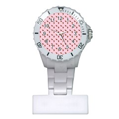 Kawaii Cute Deer Pink Plastic Nurses Watch