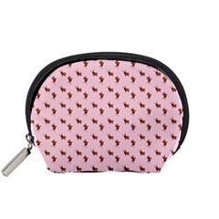 Kawaii Cute Deer Pink Accessory Pouch (small) by snowwhitegirl