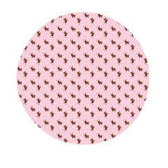 Kawaii Cute Deer Pink Mini Round Pill Box by snowwhitegirl