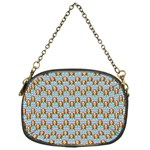 Girl Blue Chain Purse (One Side) Front