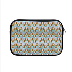 Girl Blue Apple Macbook Pro 15  Zipper Case by snowwhitegirl