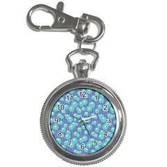 Blue Dandelions  Cute Plants Key Chain Watches by SychEva