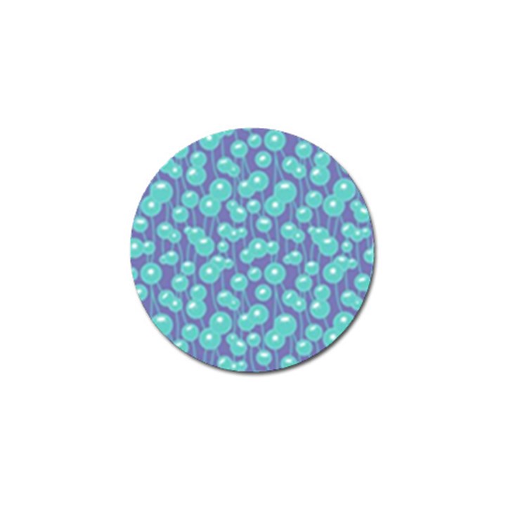 Blue Dandelions  Cute Plants Golf Ball Marker