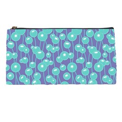 Blue Dandelions  Cute Plants Pencil Case by SychEva