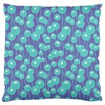 Blue Dandelions  Cute Plants Standard Flano Cushion Case (Two Sides) Front