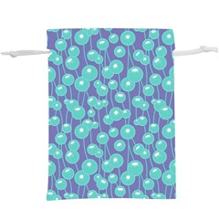 Blue Dandelions  Cute Plants  Lightweight Drawstring Pouch (xl) by SychEva