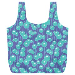 Blue Dandelions  Cute Plants Full Print Recycle Bag (xxxl) by SychEva