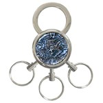 Touchy 3-Ring Key Chain Front