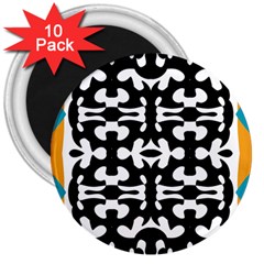 Sahara Street-100 3  Magnets (10 Pack)  by SaharaStreet