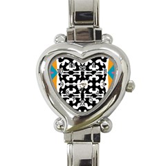 Sahara Street-100 Heart Italian Charm Watch by SaharaStreet