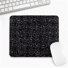 Dark Grunge Geometric Print Pattern Large Mousepads