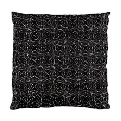 Dark Grunge Geometric Print Pattern Standard Cushion Case (One Side)