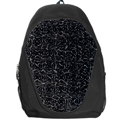 Dark Grunge Geometric Print Pattern Backpack Bag by dflcprintsclothing