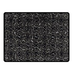 Dark Grunge Geometric Print Pattern Double Sided Fleece Blanket (small)  by dflcprintsclothing