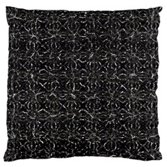 Dark Grunge Geometric Print Pattern Standard Flano Cushion Case (Two Sides)