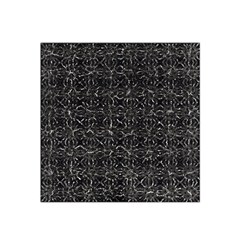 Dark Grunge Geometric Print Pattern Satin Bandana Scarf