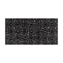 Dark Grunge Geometric Print Pattern Yoga Headband by dflcprintsclothing