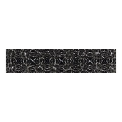 Dark Grunge Geometric Print Pattern Velvet Scrunchie