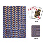 Yellow Circles On A Purple Background Playing Cards Single Design (Rectangle) Back