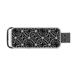 Futuristic Industrial Print Pattern Portable Usb Flash (one Side) by dflcprintsclothing