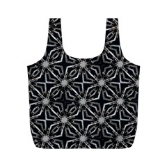 Futuristic Industrial Print Pattern Full Print Recycle Bag (m) by dflcprintsclothing