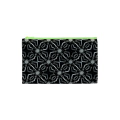 Futuristic Industrial Print Pattern Cosmetic Bag (xs) by dflcprintsclothing