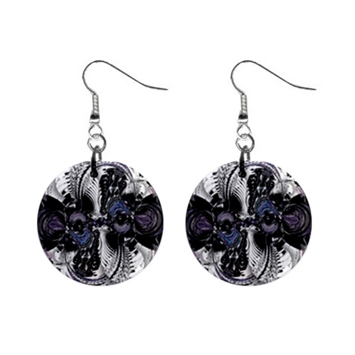 Twin Migraines Mini Button Earrings