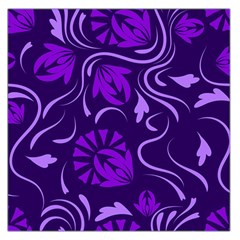 Folk Flowers Pattern Floral Surface Design Seamless Pattern Large Satin Scarf (square) by Eskimos