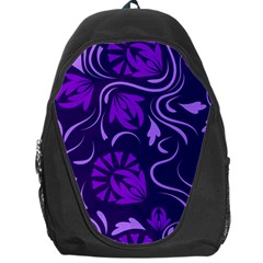 Folk Flowers Pattern Floral Surface Design Seamless Pattern Backpack Bag by Eskimos