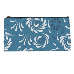 Folk Flowers Pattern Floral Surface Design Seamless Pattern Pencil Case by Eskimos