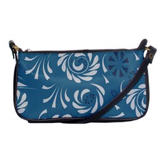 Folk Flowers Pattern Floral Surface Design Seamless Pattern Shoulder Clutch Bag by Eskimos