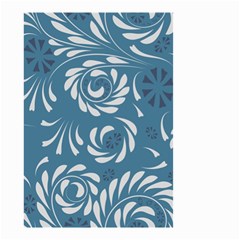 Folk flowers pattern Floral surface design Seamless pattern Small Garden Flag (Two Sides)