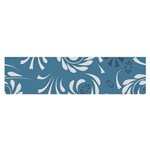 Folk flowers pattern Floral surface design Seamless pattern Satin Scarf (Oblong) Front