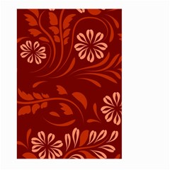 Folk Flowers Pattern Floral Surface Design Seamless Pattern Large Garden Flag (two Sides)