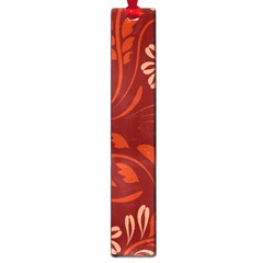 Folk Flowers Pattern Floral Surface Design Seamless Pattern Large Book Marks by Eskimos