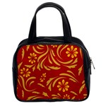 Folk flowers pattern Floral surface design Seamless pattern Classic Handbag (Two Sides) Front