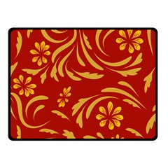 Folk Flowers Pattern Floral Surface Design Seamless Pattern Fleece Blanket (small) by Eskimos