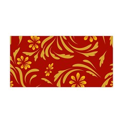 Folk Flowers Pattern Floral Surface Design Seamless Pattern Yoga Headband by Eskimos