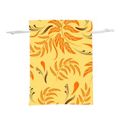 Folk Flowers Pattern Floral Surface Design Seamless Pattern Lightweight Drawstring Pouch (s) by Eskimos